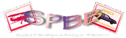 L'ancien logo de la Société Philatélique de Boulogne-Billancourt