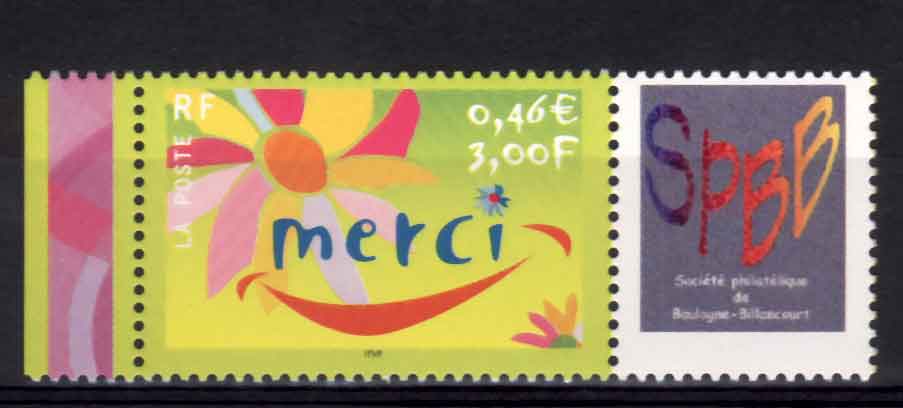 Timbre "merci".